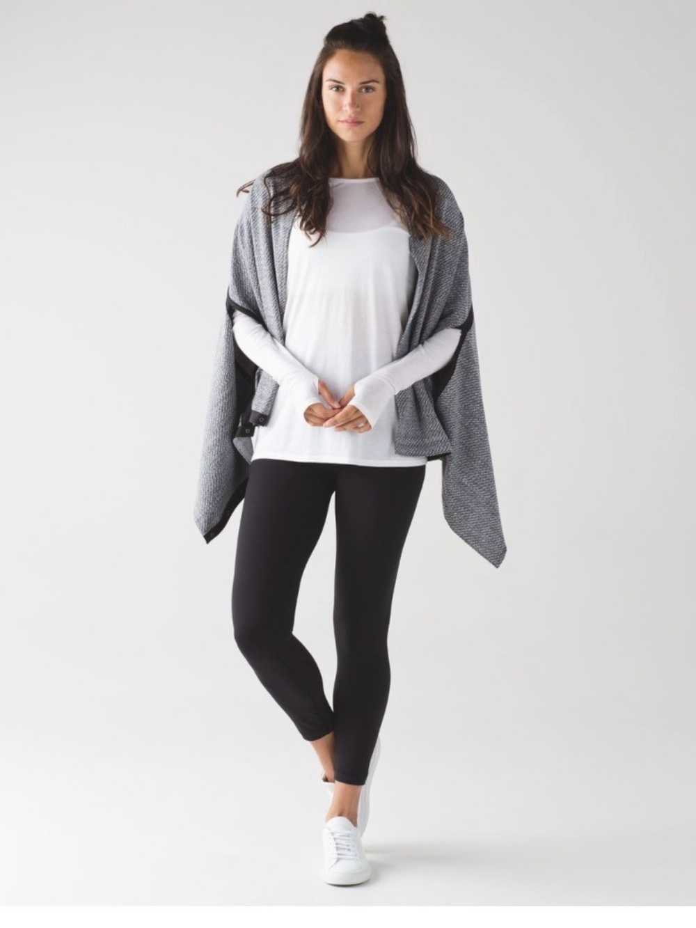 Lululemon Vinyassa Wrap in Hazy Heather